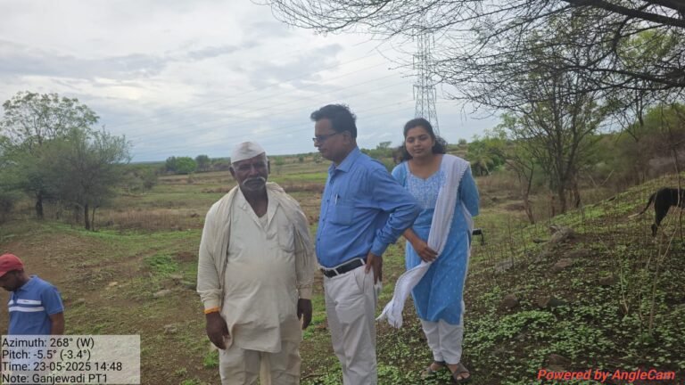 आंदोलनाचा प्रभाव; जलसंधारण विभागाची नियोजित तारखेआधीच स्थळ पाहणी